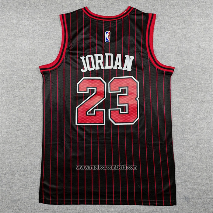 Camiseta Chicago Bulls Michael Jordan NO 23 Statement 2025-26 Negro